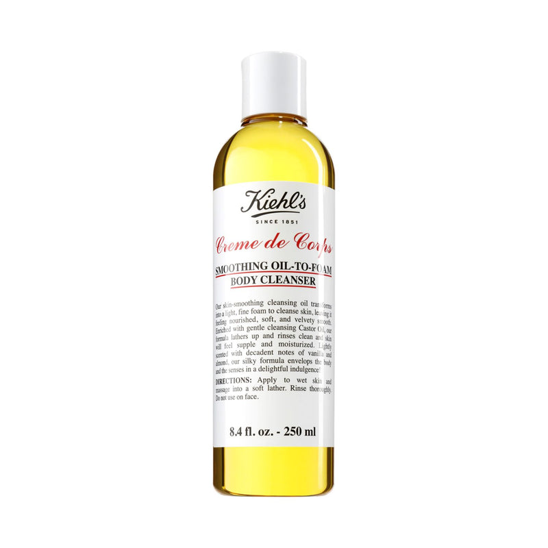 Kiehls Creme de Corps Smoothing Oil-to-Foam Body Cleanser 250ml