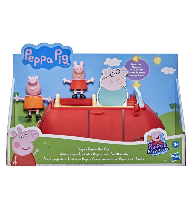 Peppa Pig family red car toy, imported from the UK