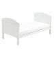 Babymore Aston Dropside Cot Bed White - British product