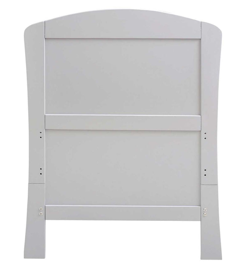 Babymore Aston dropside cot bed grey - British product