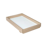 Babymore cot top changer Oak 77x50x9 cm - British product