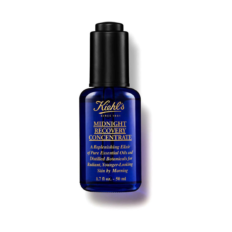Kiehl's Midnight Recovery Concentrate 50ml, imported from the UK