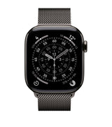 Harrods Apple Watch Series 11 Titanium with Slate Milanese Loop Smartwatch 42mm- Buy online at McGrocer