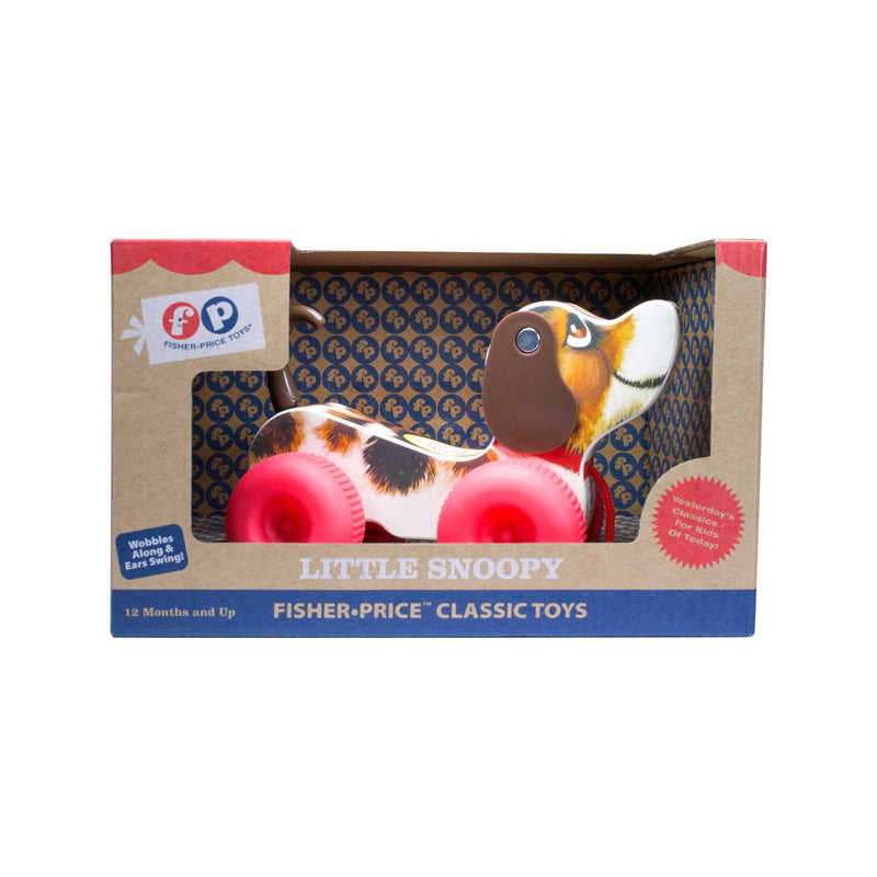 Fisher Price Classic Little Snoopy pull toy - British product