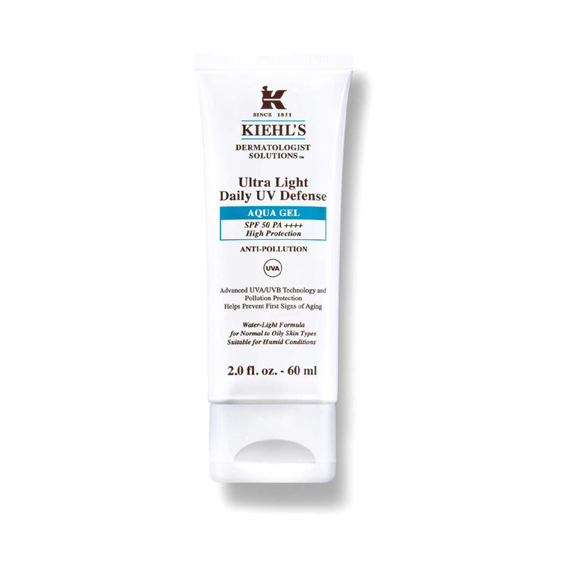 Kiehl's Ultra Light UV Defense Aqua Gel SPF50 sunscreen 60ml, UK version