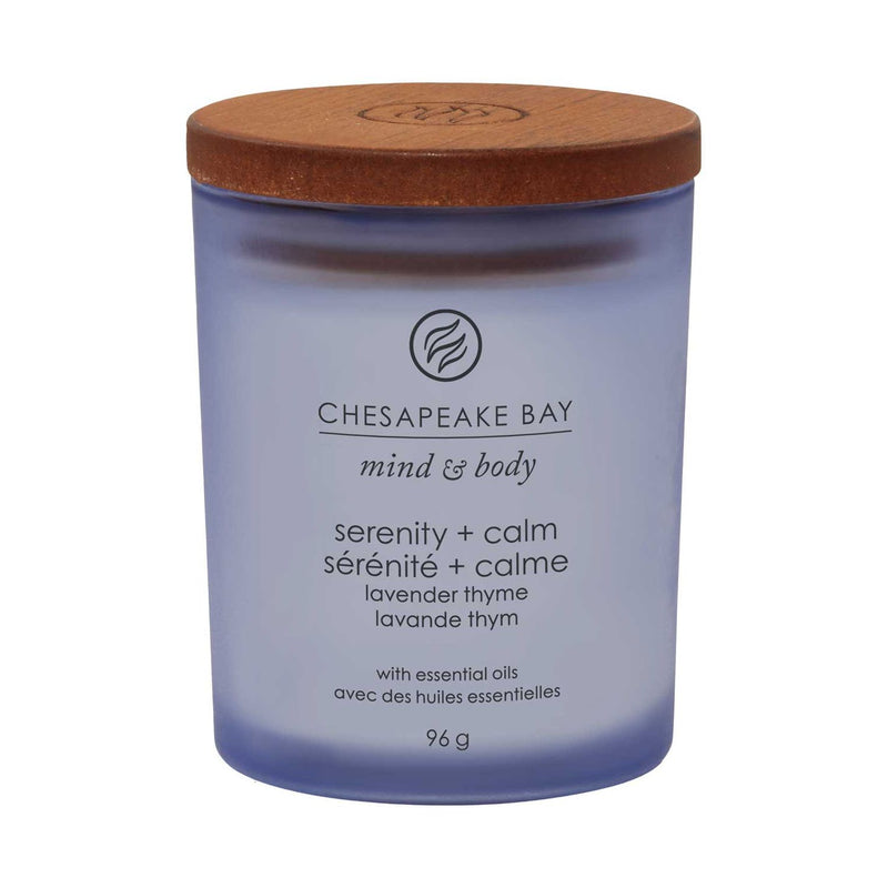 Chesapeake Bay Candle Serenity & Calm Jar Candle 96g - British product