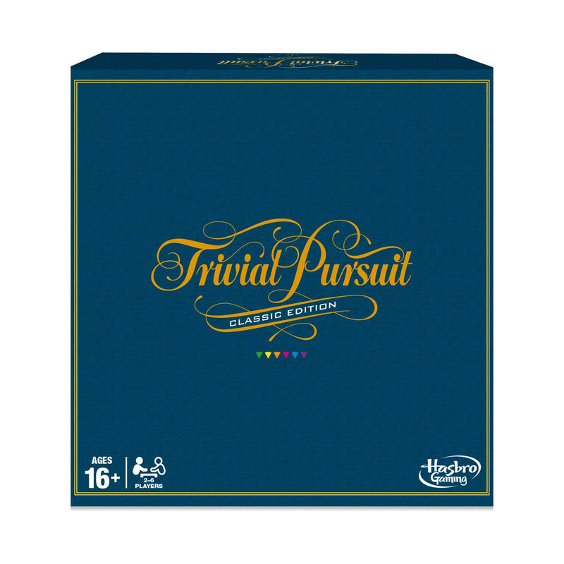 Hasbro Trivial Pursuit Classic Edition Board Game, imported from the UK