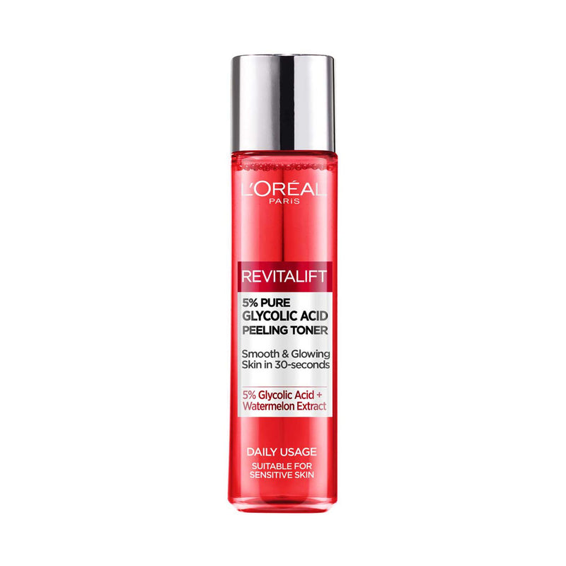 L'Oreal Paris 5% glycolic acid peeling toner 180ml - British product