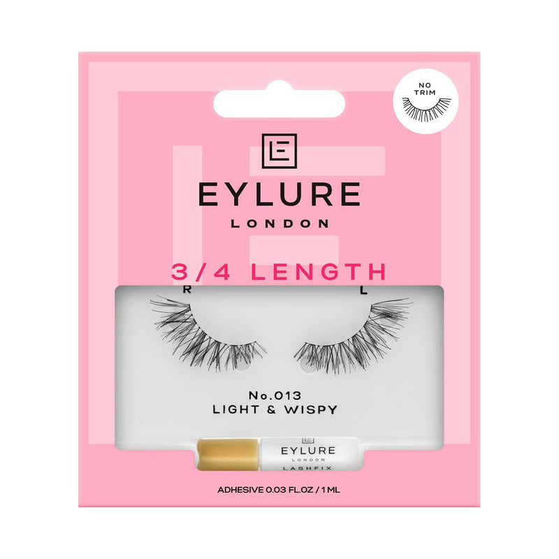 Eylure false eyelashes 3/4 No.013 (British brand)