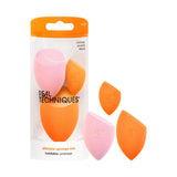 Real Techniques makeup sponge trio, UK version