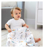 aden + anais Cotton Muslin Squares Natural History 5 Pack - British product