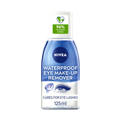 Boots NIVEA Double Effect Waterproof Eye Make-Up Remover 125ml- Buy online at McGrocer
