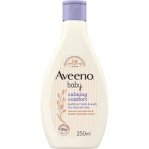 Boots Aveeno Baby Calming Comfort Bedtime Bath Wash 250ml- Buy online at McGrocer