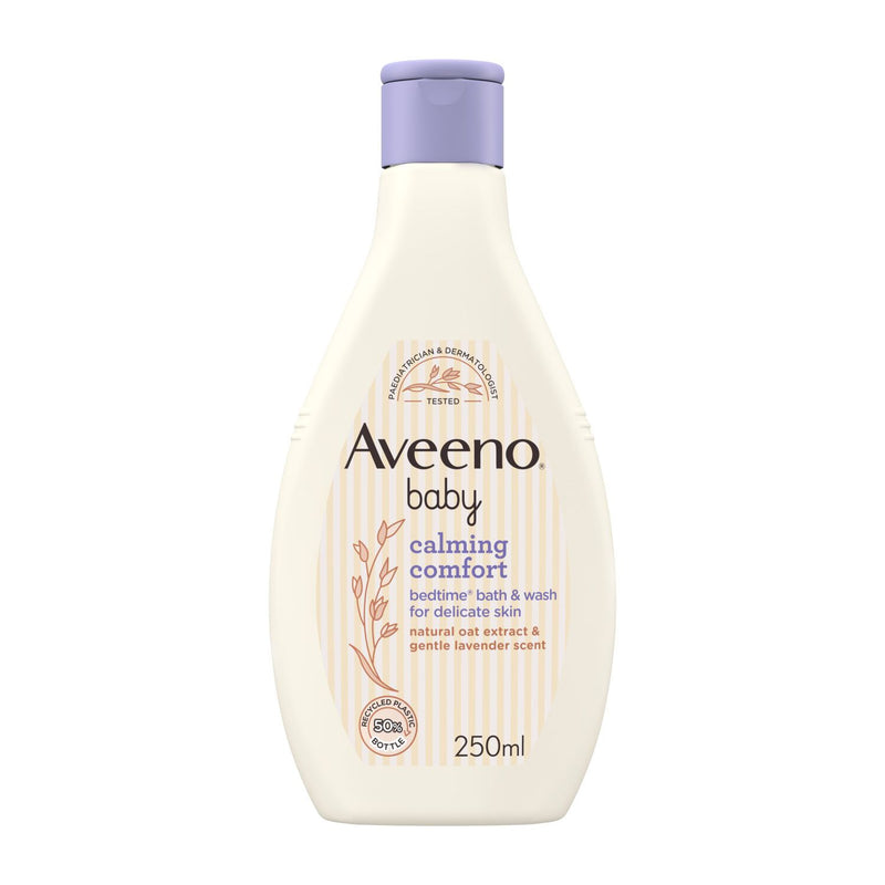 Aveeno Baby Calming Comfort Bedtime Bath Wash 250ml - British product