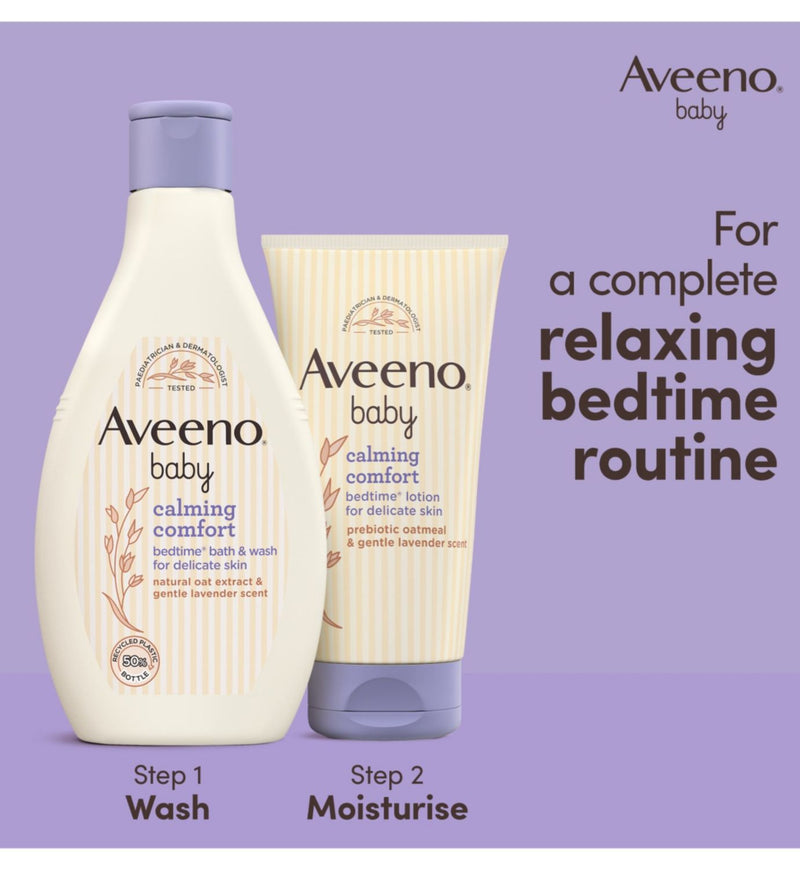 Aveeno Baby Calming Comfort Bedtime Bath Wash 250ml - British product