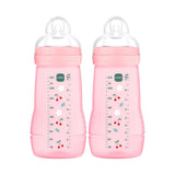 MAM Easy Active baby bottle pink 270ml, imported from the UK