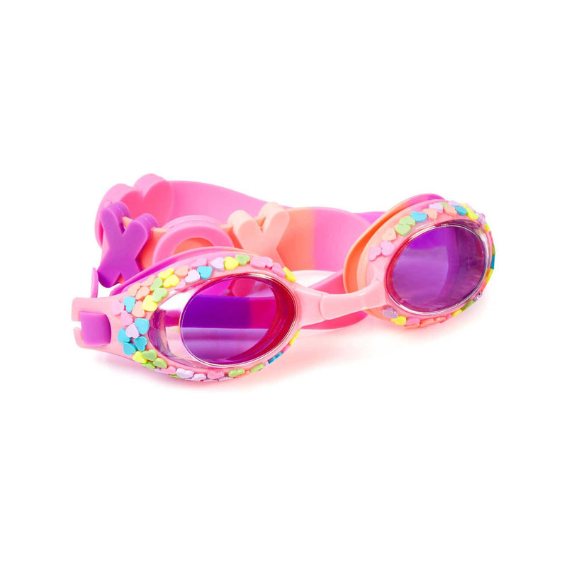 Bling2o swimming goggles pink candy hearts - British product