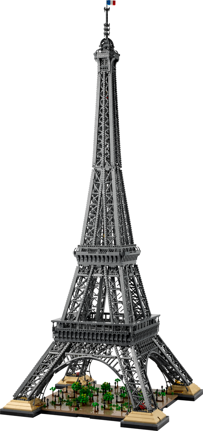 LEGO Eiffel Tower 10001 Piece Model Set, UK version