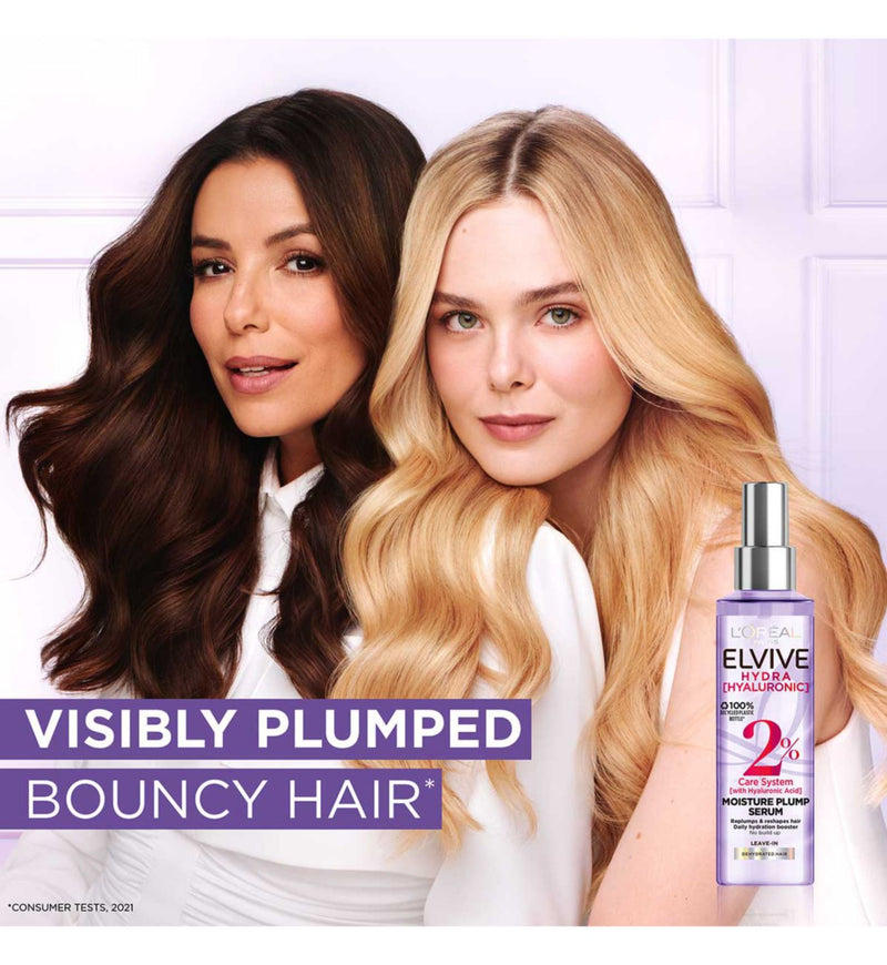 L'Oreal Paris Elvive Hydra Hyaluronic hair serum (British brand)