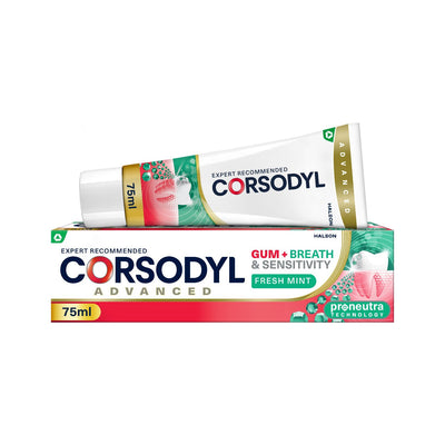 Boots معجون أسنان كورسوديل لثة + نفس الحساسية بالنعناع والسبارمينت 75 مل - اشترِ عبر الإنترنت من McGrocer
