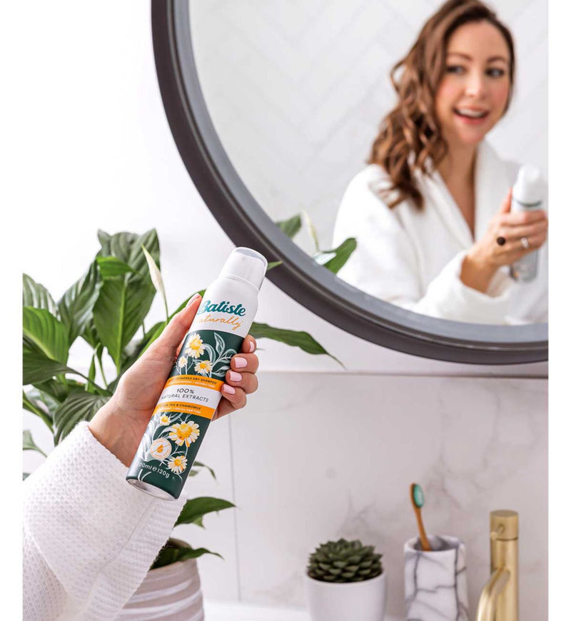 Batiste Dry Shampoo Green Tea and Chamomile 200ml - British product