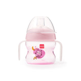 MAM starter cup pink glow handles 150ml, imported from the UK