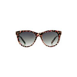 Boots Fashion Sonnenbrille Beerenbraun mit Tiermuster im Preppy-Stil