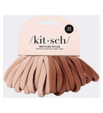 Kitsch eco-friendly nylon elastics 20pc set Blush, UK version