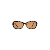 Boots Sonnenbrille mit milchig-weißem Schildpattrahmen und photochromen braunen Gläsern
