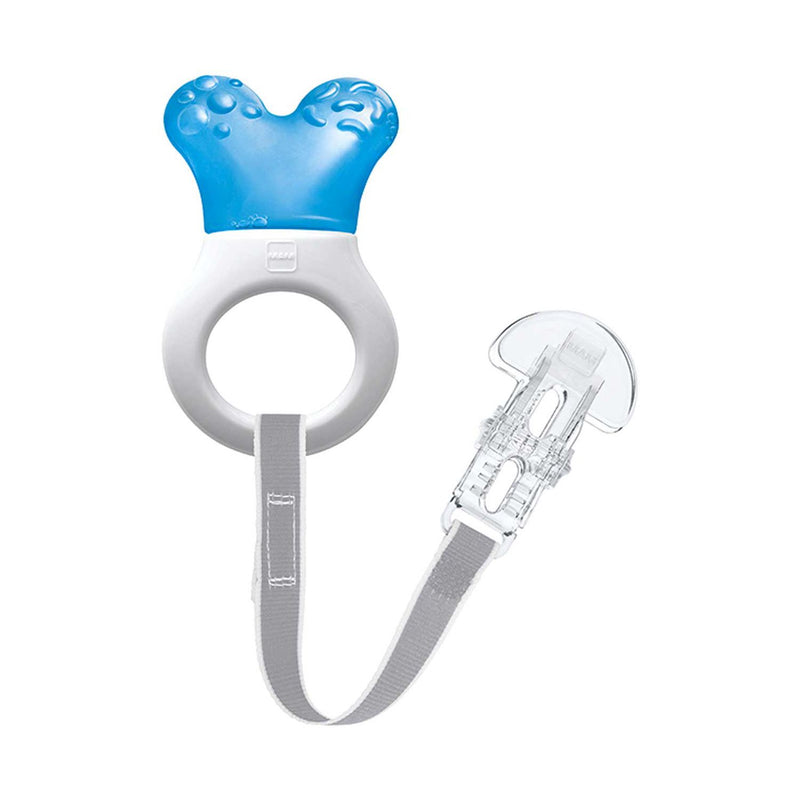 MAM Mini Cooler Clip Teether Blue - British product