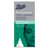 Boots Decongestant 0.05% w/v Nasal Spray 15ml