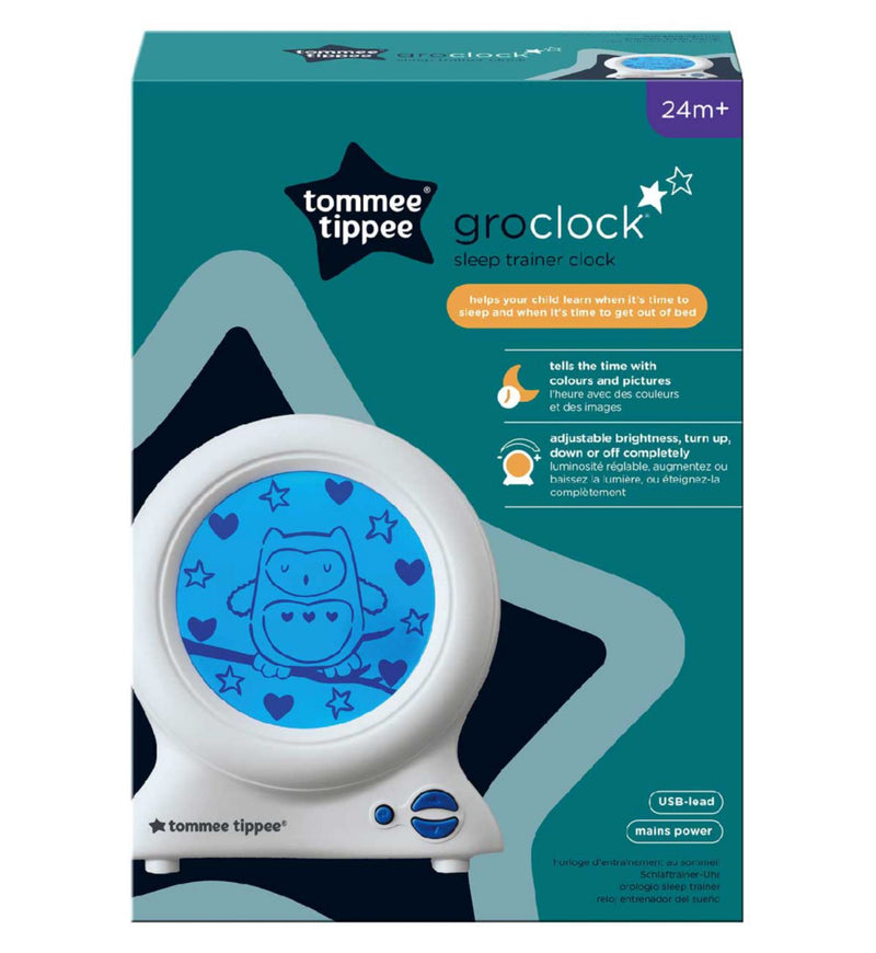 Tommee Tippee Groclock sleep trainer clock (British brand)
