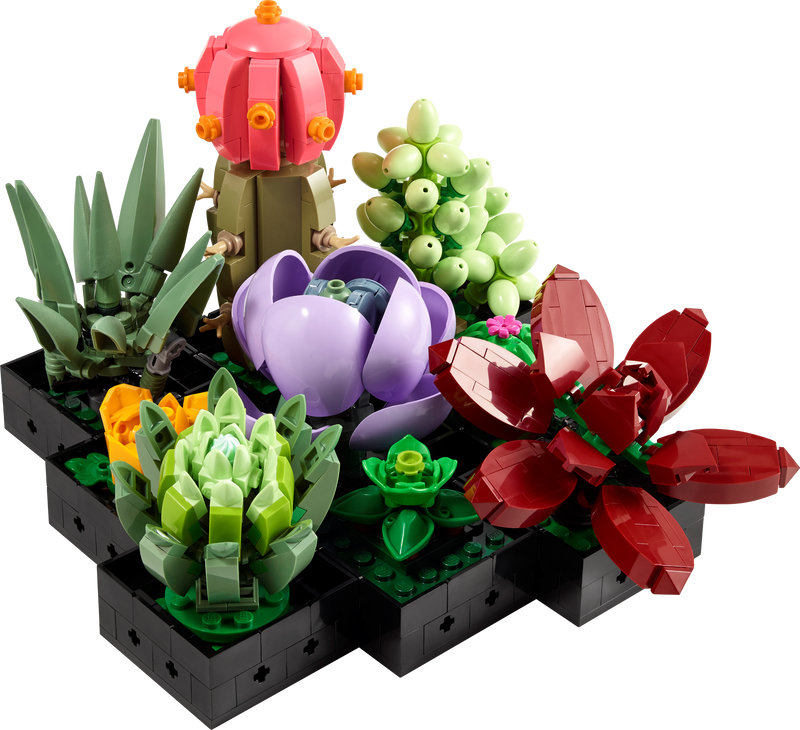 LEGO Succulents Botanicals 771 Piece Building Set (British brand)