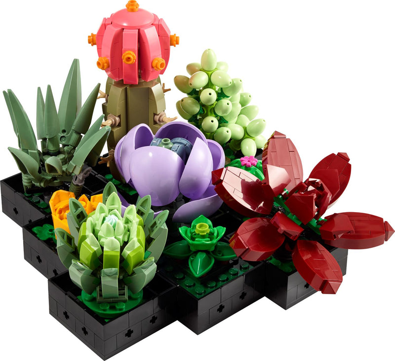 LEGO Succulents Botanicals 771 Piece Building Set (British brand)