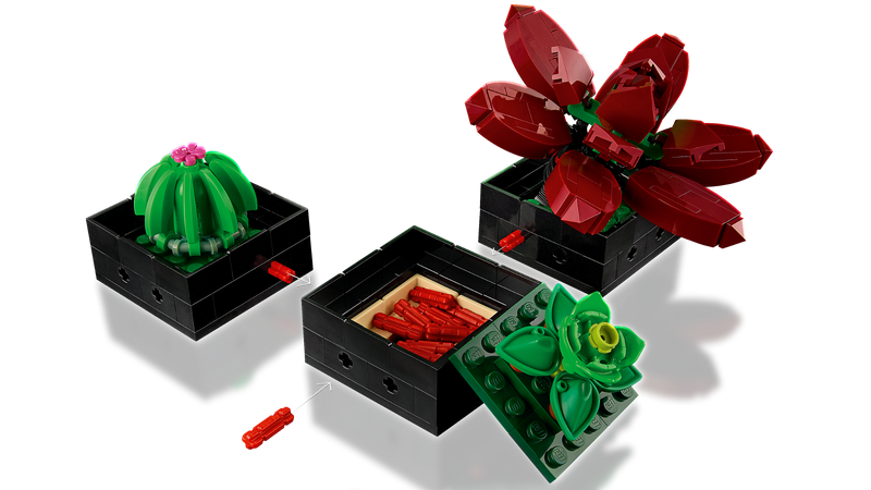 LEGO Succulents Botanicals 771 Piece Building Set (British brand)