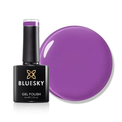 Superdrug Bluesky Gel Nail Polish - Purple Mist- Buy online at McGrocer