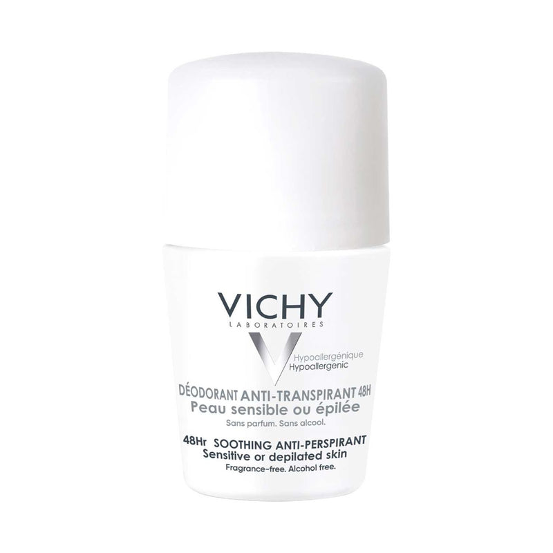 Vichy soothing roll-on antiperspirant 50ml, UK version