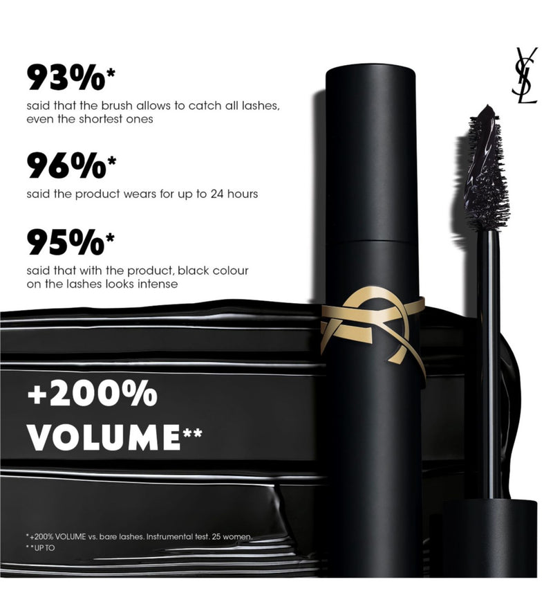 YSL Lash Clash Mascara Overnoir Black 8ml (British brand)