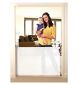 DreamBaby retractable safety gate white - British product