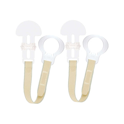 MAM Schnullerketten-Set, Doppelpack – Unisex Baby Schnullerkette