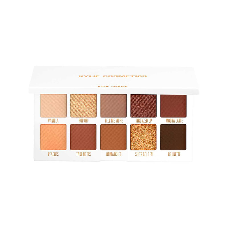 Kylie Cosmetics Bronze eyeshadow palette 10 shades (British brand)