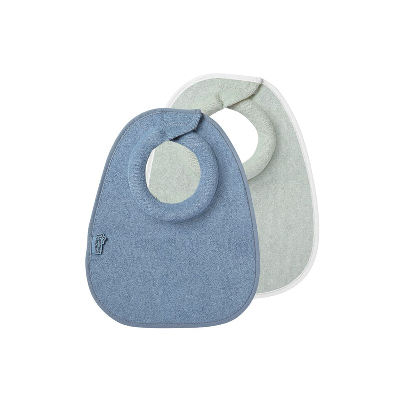 Tommee Tippee milk feeding bibs pack of 2 (British brand)