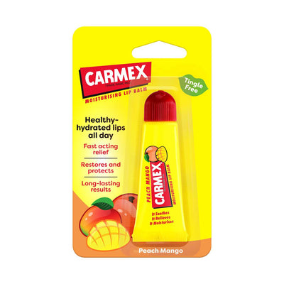Boots Carmex Peach Mango Lip Balm Tube- Buy online at McGrocer
