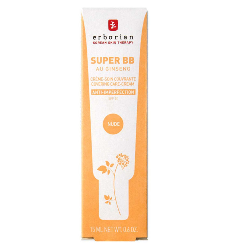 Erborian Super BB Au Ginseng Nude 15ml, imported from the UK