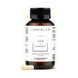 JSHealth Hair + Energy supplement 60 capsules - British product