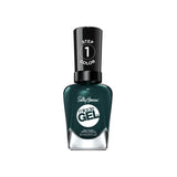 Boots Sally Hansen Miracle Gel Nail Polish Jealous Boyfriend Dark Green Nail Colour 14.7ml- Buy online at McGrocer