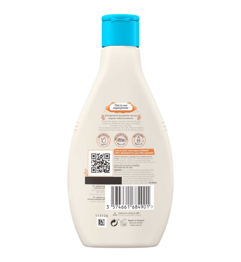 Aveeno Kids Shampoo 250ml bottle liquid - British product