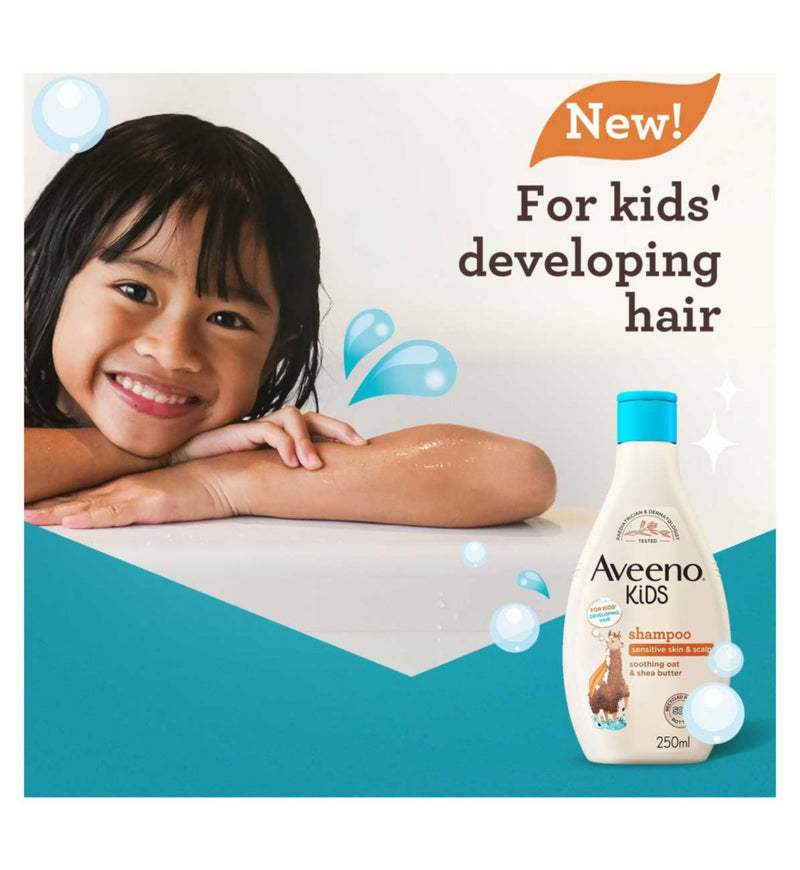 Aveeno Kids Shampoo 250ml bottle liquid - British product