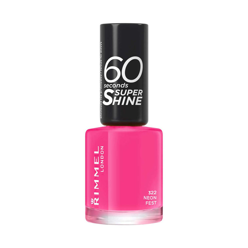 Rimmel nail polish Neon Fest, UK version