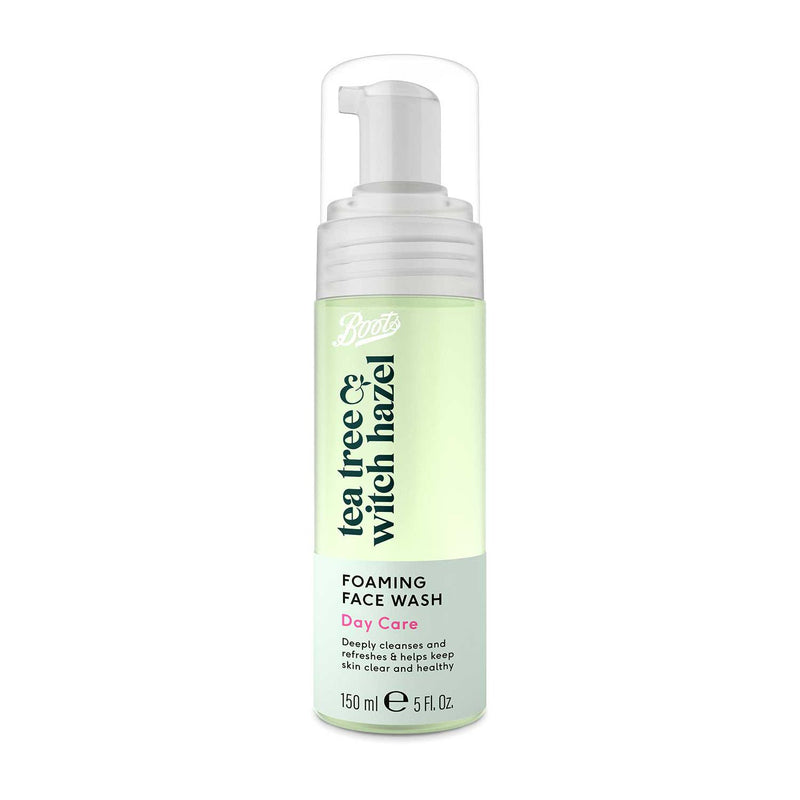 Boots Tea Tree & Witch Hazel Face Wash 150ml - British product